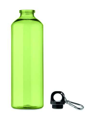 Trinkflasche RPET 750ml - Transparent Limettengrün bedrucken, Art.-Nr. MO2804-51 Trinkflasche RPET 750ml - Transparent Limettengrün bedrucken, Art.-Nr. MO2804-51