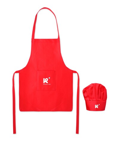 Küchen-Set für Kinder - Rot bedrucken, Art.-Nr. MO2826-05