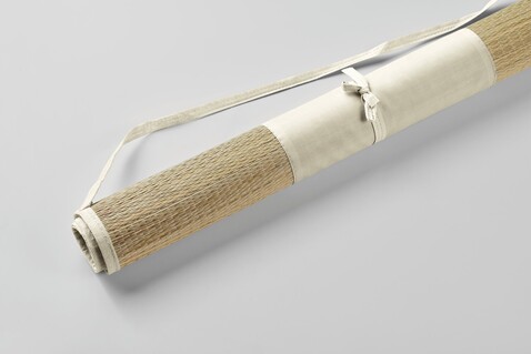 Strandmatte aus Stroh - Beige bedrucken, Art.-Nr. MO2833-13 Strandmatte aus Stroh - Beige bedrucken, Art.-Nr. MO2833-13
