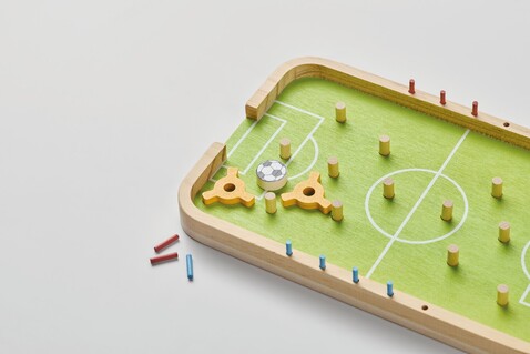 Fußballspiel aus Holz - Holz bedrucken, Art.-Nr. MO2842-40