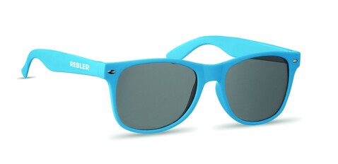 SEAQUAL®-Sonnenbrille - Türkis bedrucken, Art.-Nr. MO2864-12