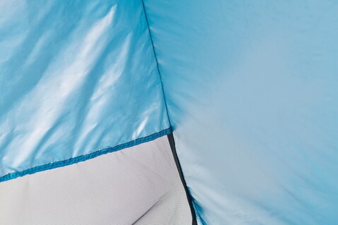 Strandzelt 190T Polyester - Türkis bedrucken, Art.-Nr. MO2881-12