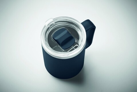 Doppelwandiger Becher 400ml - Marineblau bedrucken, Art.-Nr. MO2900-85 Doppelwandiger Becher 400ml - Marineblau bedrucken, Art.-Nr. MO2900-85
