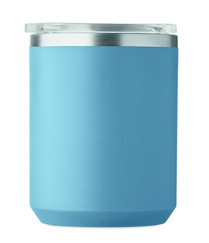 Doppelwandiger Becher 400ml - Petrol bedrucken, Art.-Nr. MO2900-20 Doppelwandiger Becher 400ml - Petrol bedrucken, Art.-Nr. MO2900-20
