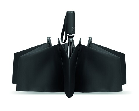 23" Regenschirm - Schwarz bedrucken, Art.-Nr. MO2925-03
