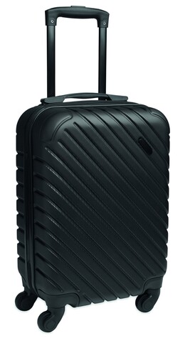 18" Hartschalen-Trolley ABS - Schwarz bedrucken, Art.-Nr. MO2927-03