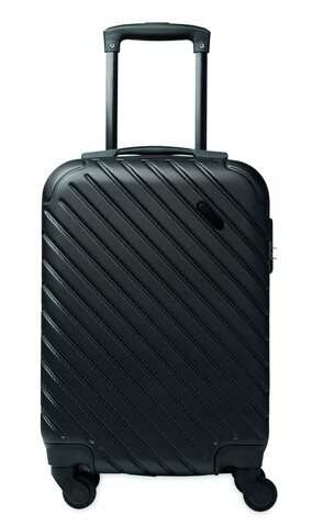 18" Hartschalen-Trolley ABS - Schwarz bedrucken, Art.-Nr. MO2927-03