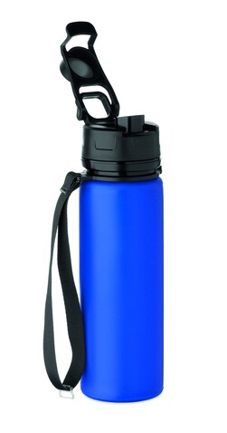 Faltbare Sportflasche Silikon - Königsblau bedrucken, Art.-Nr. MO2944-37 Faltbare Sportflasche Silikon - Königsblau bedrucken, Art.-Nr. MO2944-37