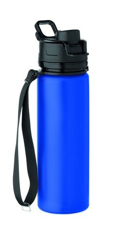 Faltbare Sportflasche Silikon - Königsblau bedrucken, Art.-Nr. MO2944-37 Faltbare Sportflasche Silikon - Königsblau bedrucken, Art.-Nr. MO2944-37