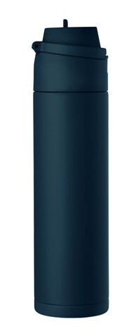 Doppelwandige Flasche 500 ml - Marineblau bedrucken, Art.-Nr. MO2988-85 Doppelwandige Flasche 500 ml - Marineblau bedrucken, Art.-Nr. MO2988-85