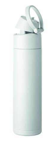Einwandige Trinkflasche 650 ml - Weiß bedrucken, Art.-Nr. MO2989-06 Einwandige Trinkflasche 650 ml - Weiß bedrucken, Art.-Nr. MO2989-06