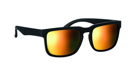 Festival-Sonnenbrille UV400 - Orange bedrucken, Art.-Nr. MO2992-10