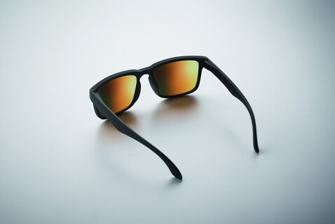 Festival-Sonnenbrille UV400 - Orange bedrucken, Art.-Nr. MO2992-10