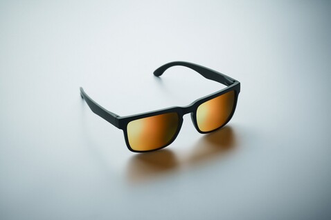 Festival-Sonnenbrille UV400 - Orange bedrucken, Art.-Nr. MO2992-10
