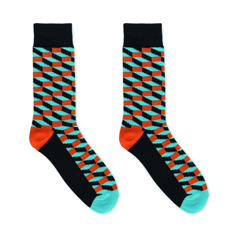 Socken 38-42 - Orange bedrucken, Art.-Nr. MO3100-10