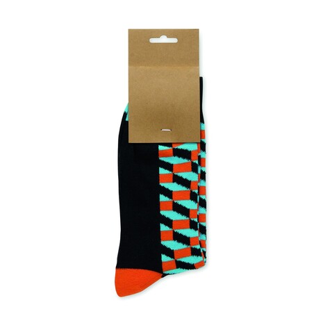 Socken 38-42 - Orange bedrucken, Art.-Nr. MO3100-10