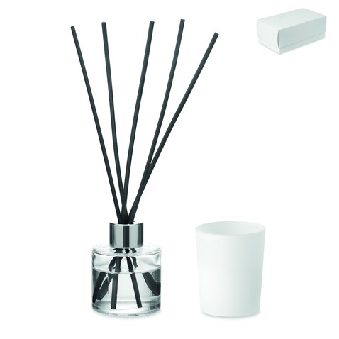 Raumduft Vanille-Aroma - Weiß bedrucken, Art.-Nr. MO3118-06