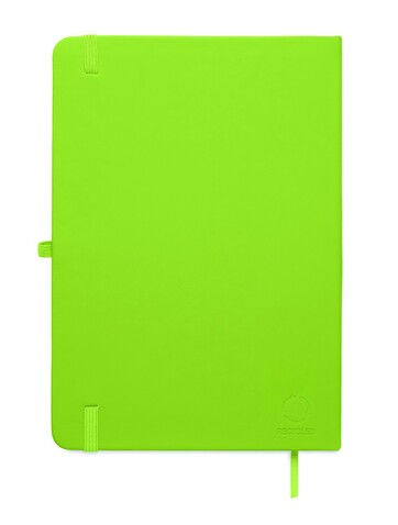 DIN A5 Notizbuch recy. PU - Limette bedrucken, Art.-Nr. MO3124-48 DIN A5 Notizbuch recy. PU - Limette bedrucken, Art.-Nr. MO3124-48