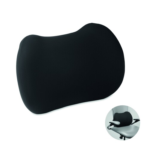 Memory-Schaum-Kissen - Schwarz bedrucken, Art.-Nr. MO3132-03
