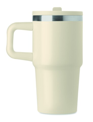 Doppelwandiger Trinkbecher 500ml - Beige bedrucken, Art.-Nr. MO3170-13 Doppelwandiger Trinkbecher 500ml - Beige bedrucken, Art.-Nr. MO3170-13