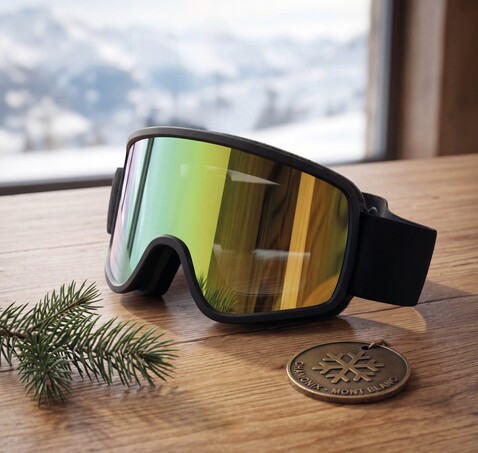 Skibrille UV400 - Orange bedrucken, Art.-Nr. MO3194-10 Skibrille UV400 - Orange bedrucken, Art.-Nr. MO3194-10