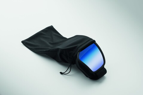 Skibrille UV400 - Blau bedrucken, Art.-Nr. MO3194-04
