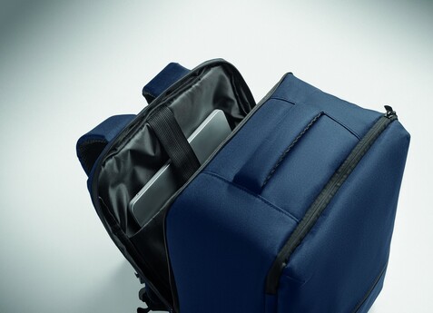Rucksack mit Vakuumbeutel - Marineblau bedrucken, Art.-Nr. MO3198-85 Rucksack mit Vakuumbeutel - Marineblau bedrucken, Art.-Nr. MO3198-85