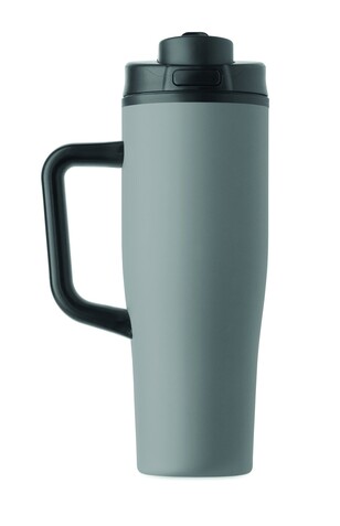 Doppelwandiger Becher 900ml - Grau bedrucken, Art.-Nr. MO3213-07 Doppelwandiger Becher 900ml - Grau bedrucken, Art.-Nr. MO3213-07