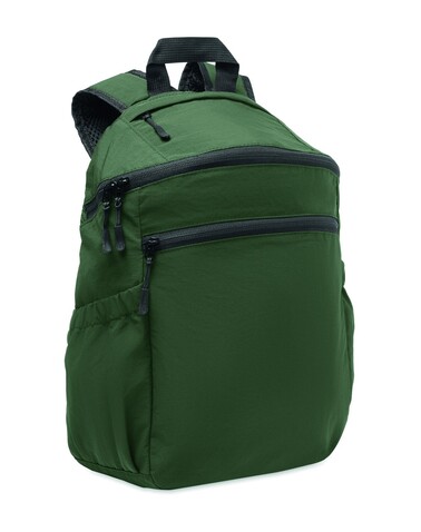 Rucksack Ripstop-Nylon - Dunkelgrün bedrucken, Art.-Nr. MO3214-60 Rucksack Ripstop-Nylon - Dunkelgrün bedrucken, Art.-Nr. MO3214-60