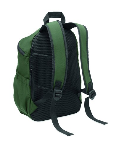 Rucksack Ripstop-Nylon - Dunkelgrün bedrucken, Art.-Nr. MO3214-60 Rucksack Ripstop-Nylon - Dunkelgrün bedrucken, Art.-Nr. MO3214-60