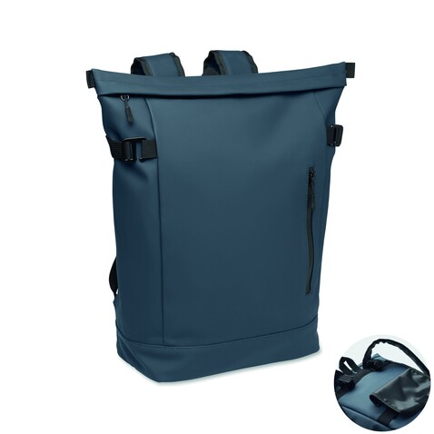 Fahrrad-Laptop-Rucksack PU 20L - Blau bedrucken, Art.-Nr. MO3217-04 Fahrrad-Laptop-Rucksack PU 20L - Blau bedrucken, Art.-Nr. MO3217-04