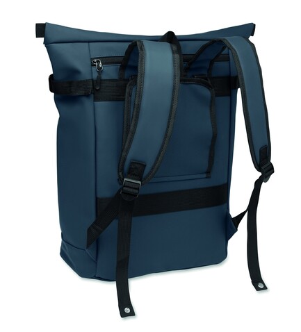 Fahrrad-Laptop-Rucksack PU 20L - Blau bedrucken, Art.-Nr. MO3217-04 Fahrrad-Laptop-Rucksack PU 20L - Blau bedrucken, Art.-Nr. MO3217-04