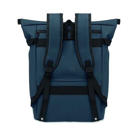 Fahrrad-Laptop-Rucksack PU 20L - Blau bedrucken, Art.-Nr. MO3217-04 Fahrrad-Laptop-Rucksack PU 20L - Blau bedrucken, Art.-Nr. MO3217-04