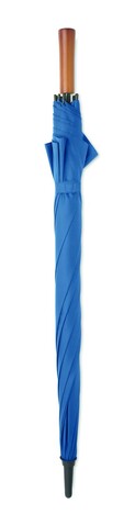 27" Regenschirm Holzgriff - Königsblau bedrucken, Art.-Nr. MO3220-37