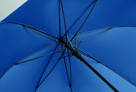 27" Regenschirm Holzgriff - Königsblau bedrucken, Art.-Nr. MO3220-37