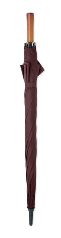 27" Regenschirm Holzgriff - Braun bedrucken, Art.-Nr. MO3220-01 27" Regenschirm Holzgriff - Braun bedrucken, Art.-Nr. MO3220-01