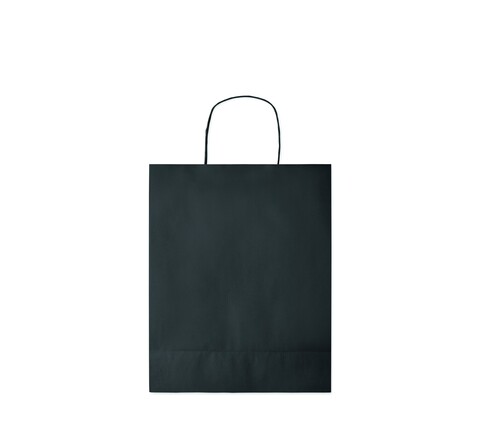 Papiertüte, medium 90 g/m² - Schwarz bedrucken, Art.-Nr. MO6173-03 Papiertüte, medium 90 g/m² - Schwarz bedrucken, Art.-Nr. MO6173-03