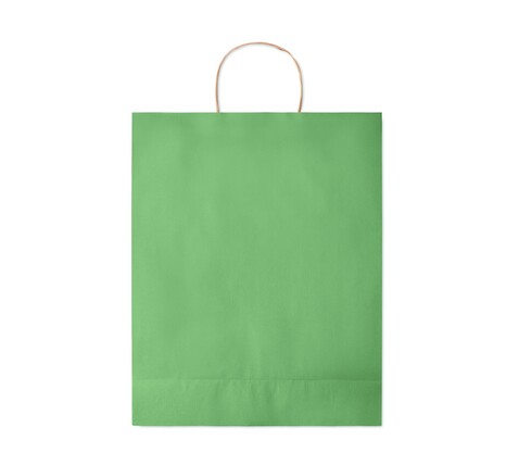 Papiertüte, groß 90 g/m² - Grün bedrucken, Art.-Nr. MO6174-09