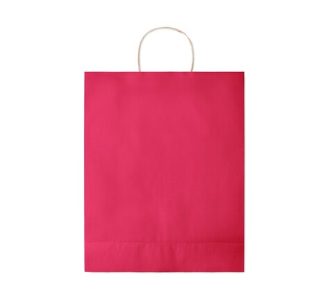 Papiertüte, groß 90 g/m² - Rot bedrucken, Art.-Nr. MO6174-05