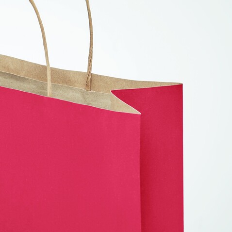 Papiertüte, groß 90 g/m² - Rot bedrucken, Art.-Nr. MO6174-05