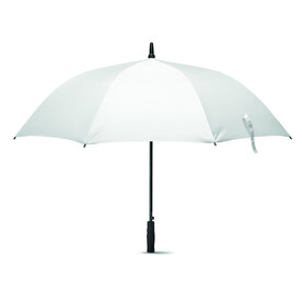 Regenschirm mit ABS Griff - Weiß bedrucken, Art.-Nr. MO6175-06