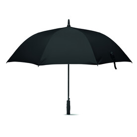 Regenschirm mit ABS Griff - Schwarz bedrucken, Art.-Nr. MO6175-03