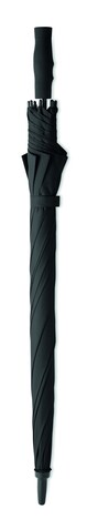 Regenschirm mit ABS Griff - Schwarz bedrucken, Art.-Nr. MO6175-03