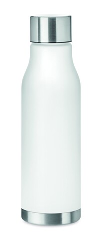 Trinkflasche RPET 600ml - Transparent Weiß bedrucken, Art.-Nr. MO6237-26 Trinkflasche RPET 600ml - Transparent Weiß bedrucken, Art.-Nr. MO6237-26