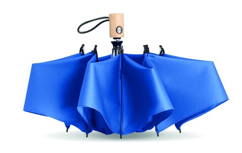 Regenschirm 23''RPET - Königsblau bedrucken, Art.-Nr. MO6265-37