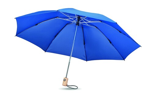 Regenschirm 23''RPET - Königsblau bedrucken, Art.-Nr. MO6265-37