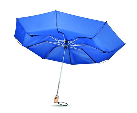 Regenschirm 23''RPET - Königsblau bedrucken, Art.-Nr. MO6265-37