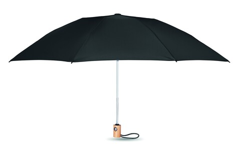 Regenschirm 23''RPET - Schwarz bedrucken, Art.-Nr. MO6265-03