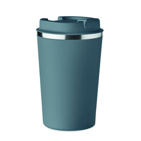 Doppelwandiger Becher 350ml - Petrol bedrucken, Art.-Nr. MO6276-20