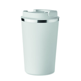 Doppelwandiger Becher 350ml - Weiß bedrucken, Art.-Nr. MO6276-06